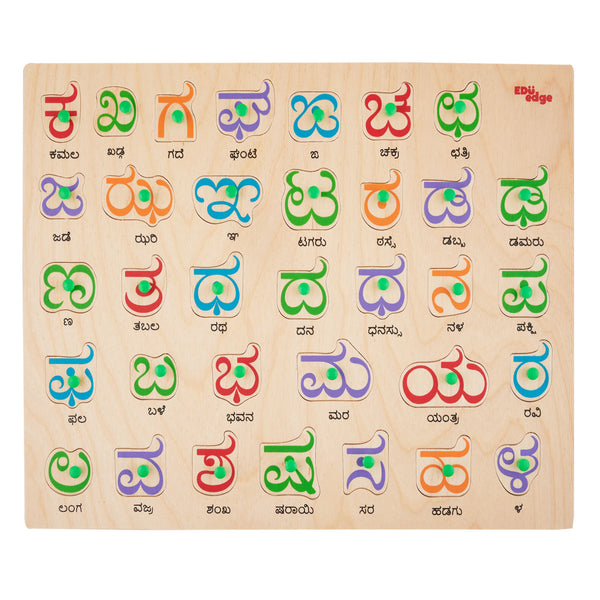 Kannada Consonants Puzzle