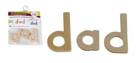 Salutation DAD Themed Wooden Puzzle for Toddlers (2 years+)