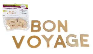 Salutation Bonvoyage Themed Wooden Puzzle for Toddlers (2 years+)