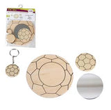 DIY Wooden Keychain Craft Kit 2+ kids