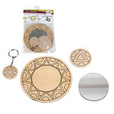 DIY Wooden Keychain Craft Kit 2+ kids