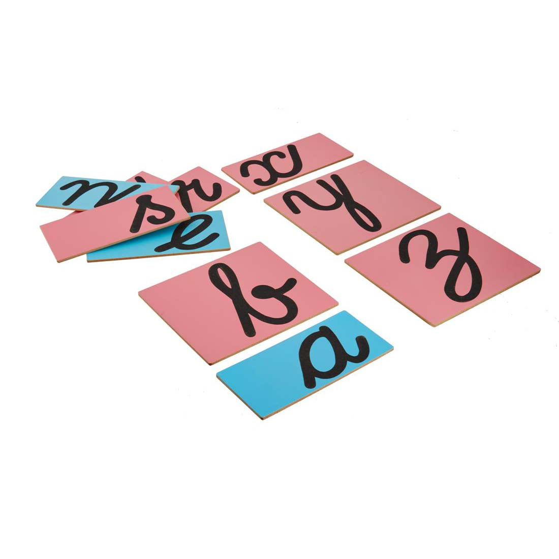Sandpaper Cursive Letters – EduEdge Estore